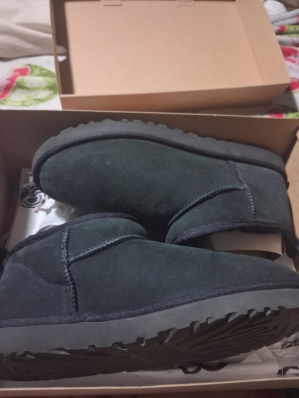 UGG Womens Ultra Mini Boots Black